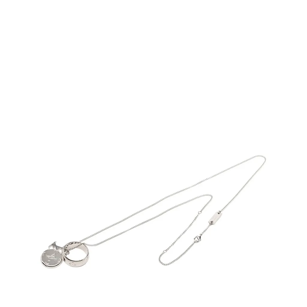Louis Vuitton Monogram Pendant Necklace