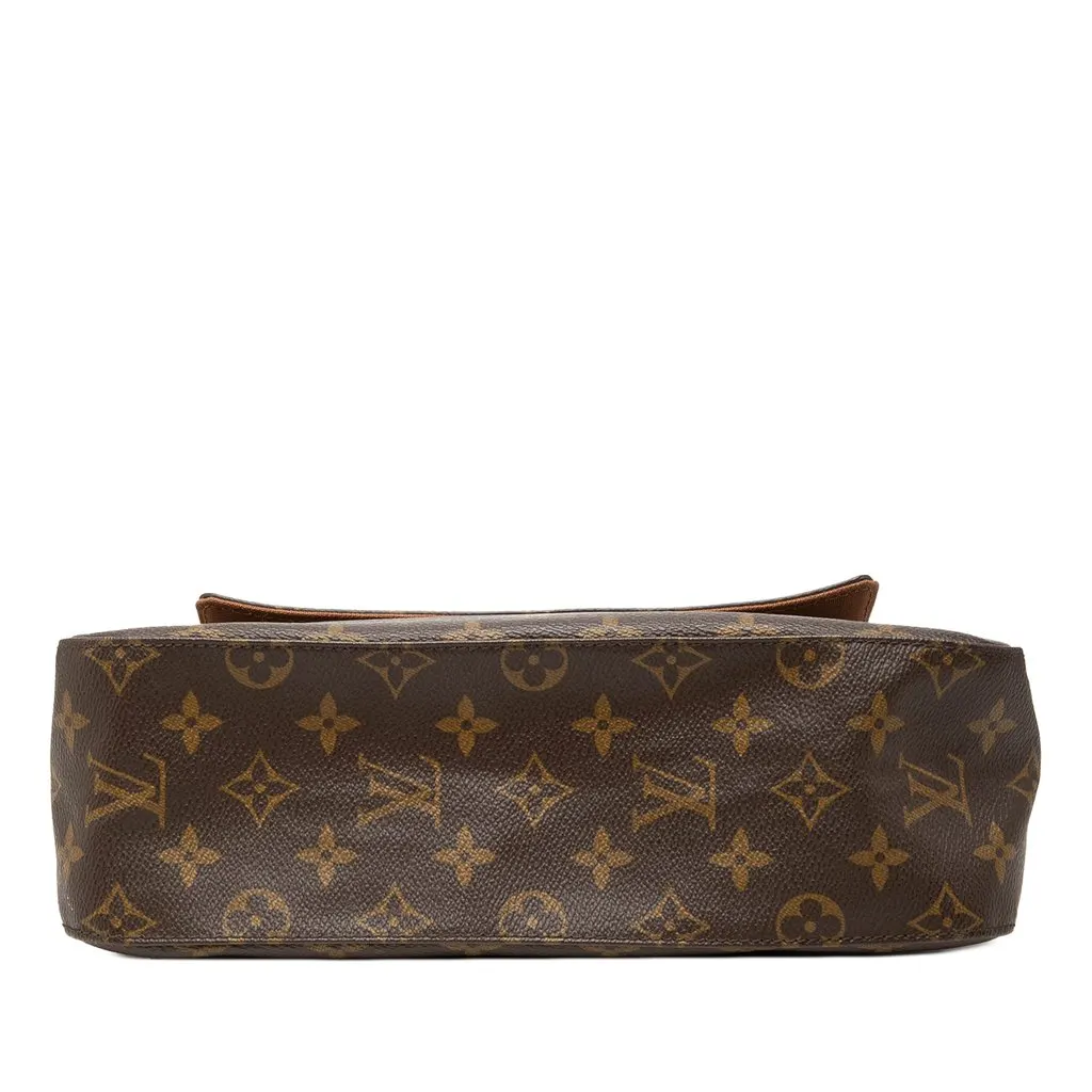 Louis Vuitton Monogram Mini Looping Brown Canvas Very good - Inside View