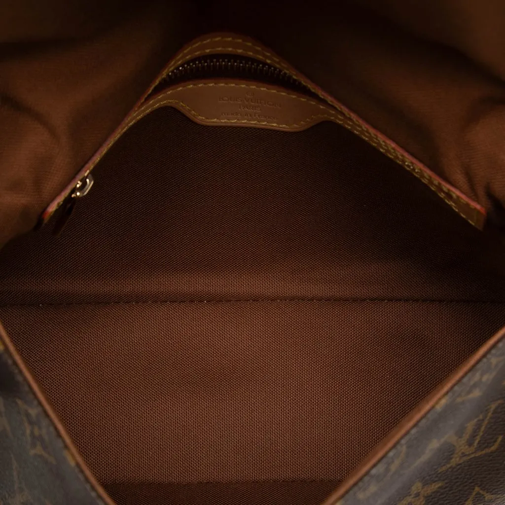 Louis Vuitton Monogram Mini Looping Brown Canvas Very good - Model View