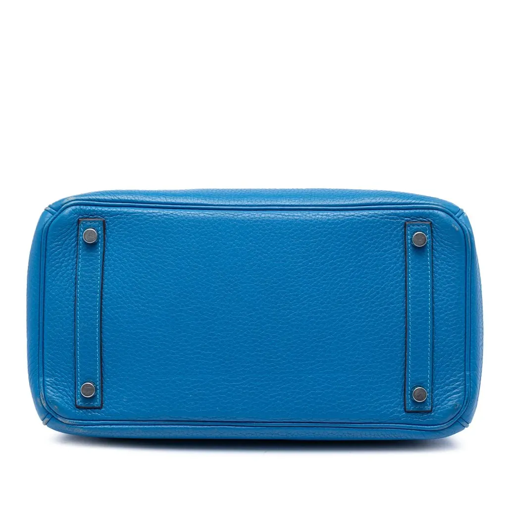 Hermès Togo Birkin Retourne 30 Blue Leather Very good - Inside View