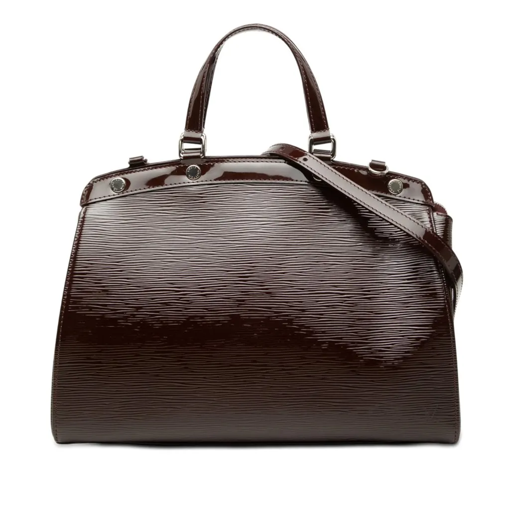 Louis Vuitton Electric Epi Brea MM Purple Leather Very good - Front View
