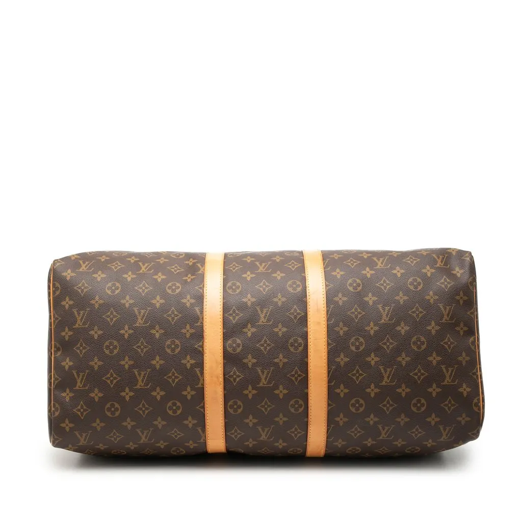 Louis Vuitton Monogram Keepall 55 Brown Very good - Inside View