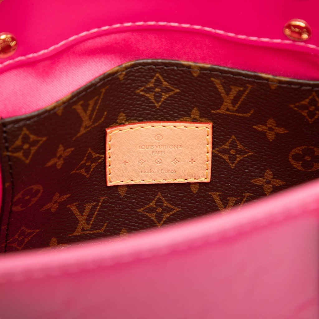 Louis Vuitton Monogram Vernis Hairclip Reade PM Pink Mini Le