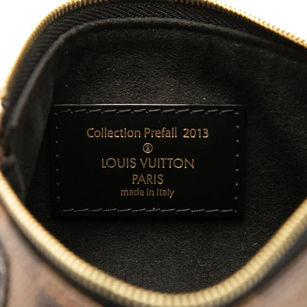 Louis Vuitton Damier Ebene Sequins Mini Pochette Accessoires Brown Very good - Box View