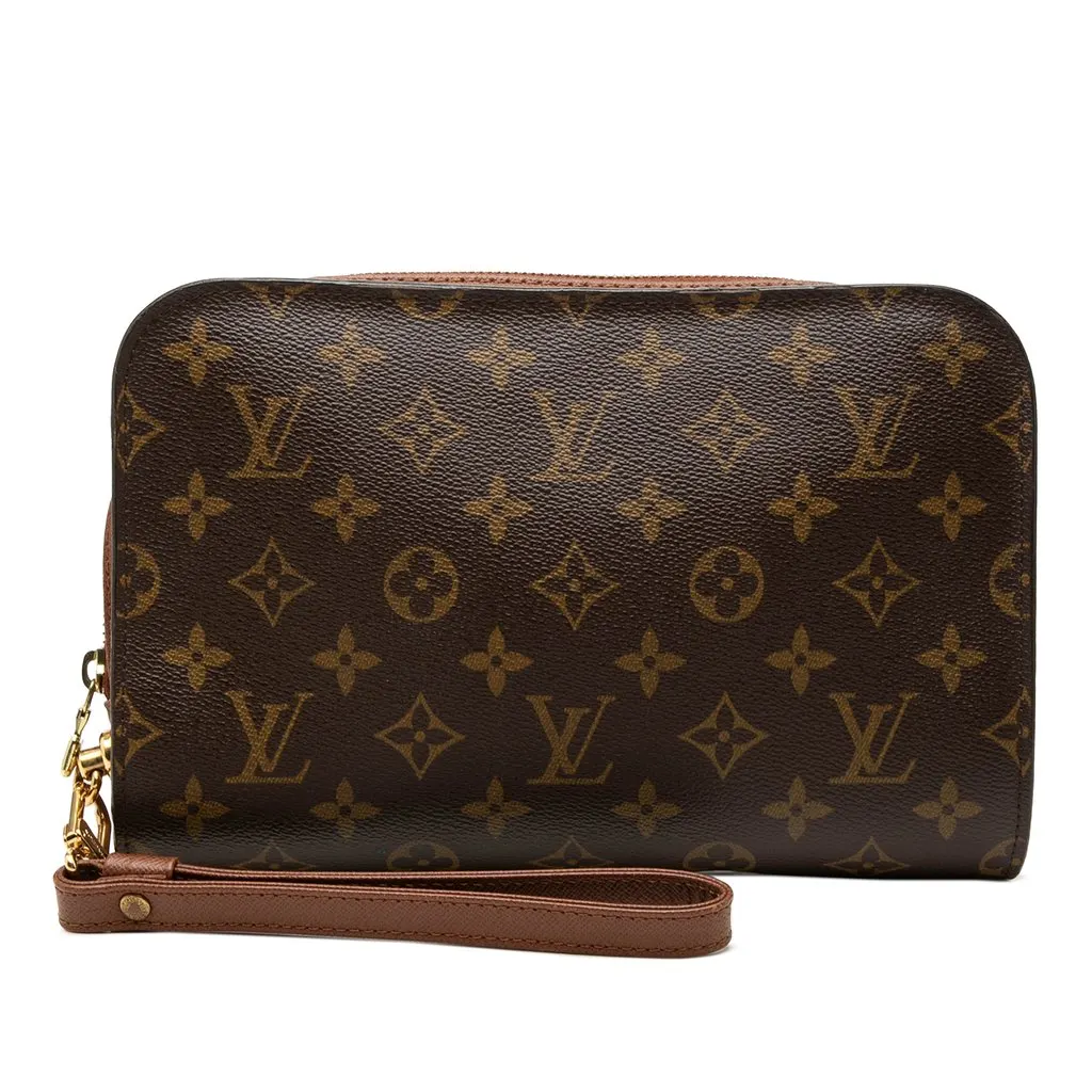 Louis Vuitton Monogram Orsay Brown Very good - Front View