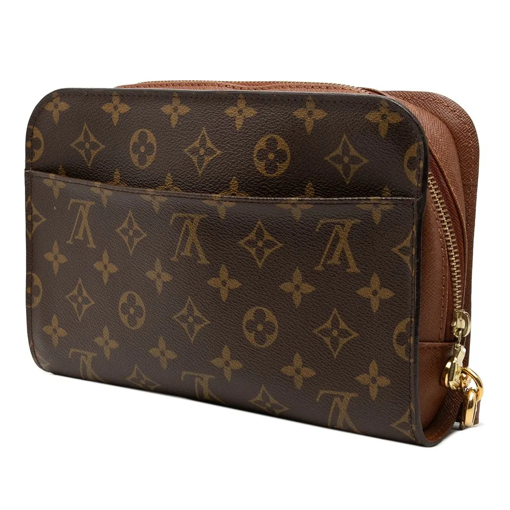 Louis Vuitton Monogram Orsay Brown Very good - Back View