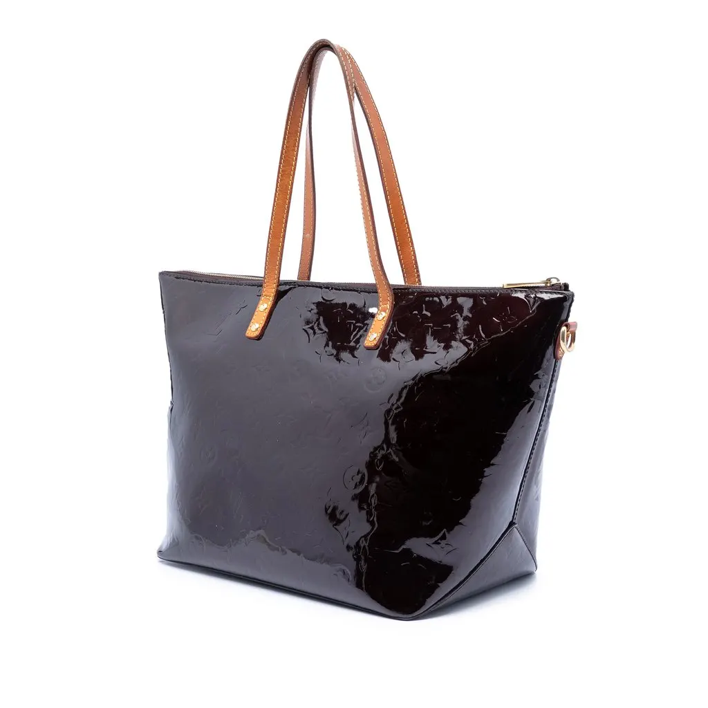 Louis Vuitton Monogram Vernis Bellevue GM Purple Leather Very good - Back View