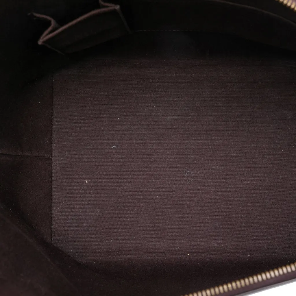 Louis Vuitton Monogram Vernis Bellevue GM Purple Leather Very good - Model View