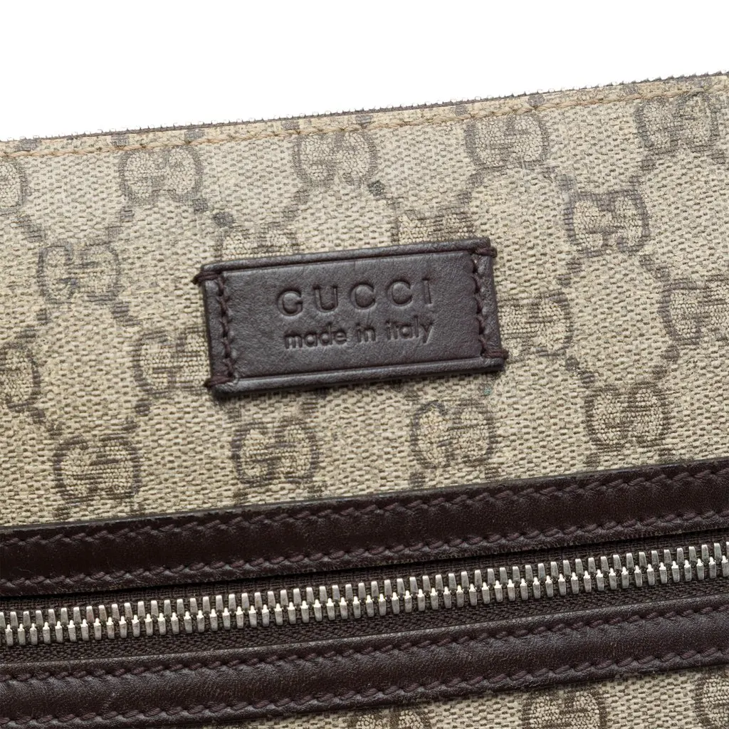 Gucci GG Supreme Crossbody Beige Very good - Box View