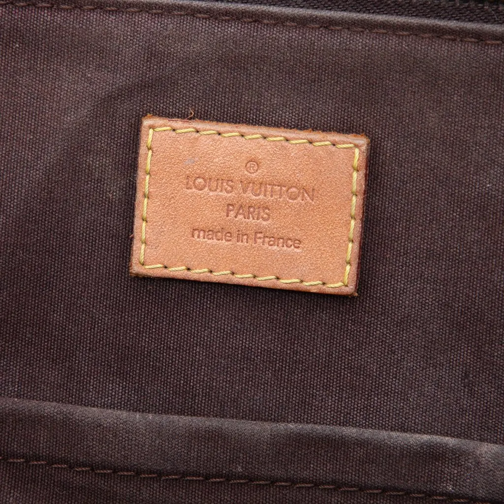 Louis Vuitton Monogram Vernis Alma PM Purple Leather Very good - Box View