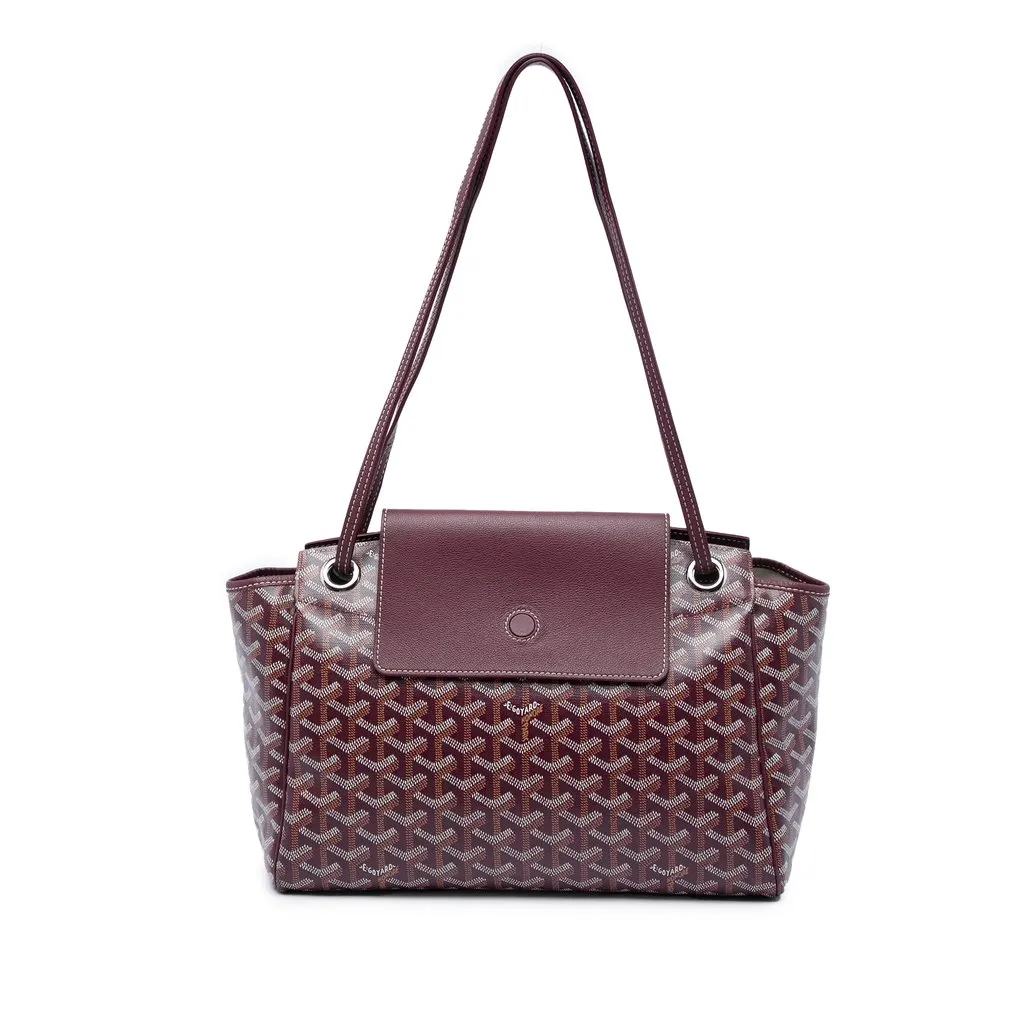 Goyard Goyardine Rouette Souple PM Red Very good - Front View