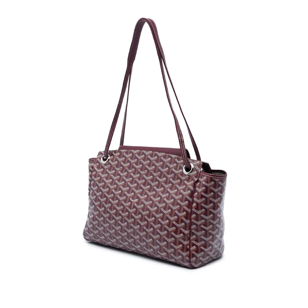 Goyard Goyardine Rouette Souple PM Red Very good - Back View
