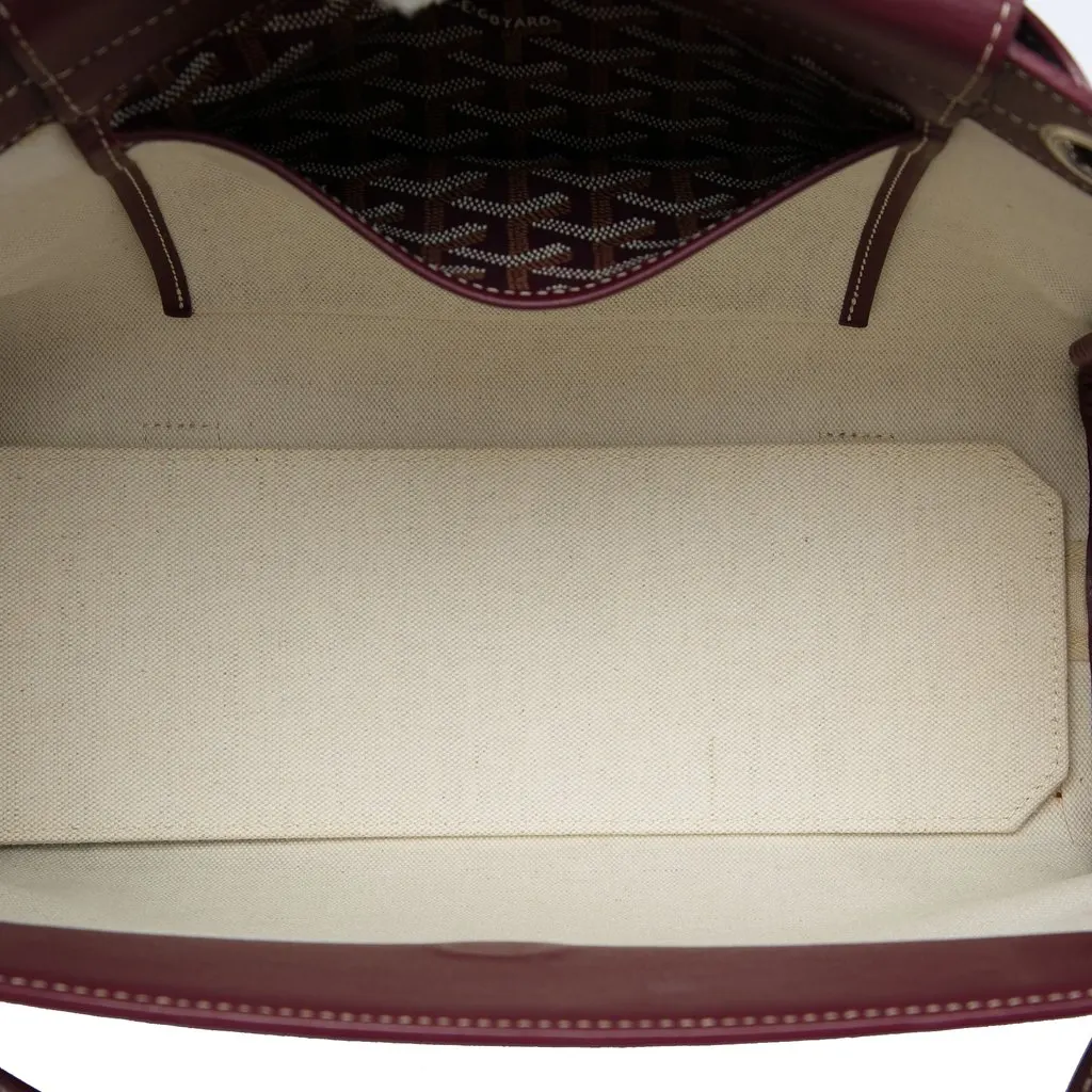 Goyard Goyardine Rouette Souple PM Red Very good - Model View