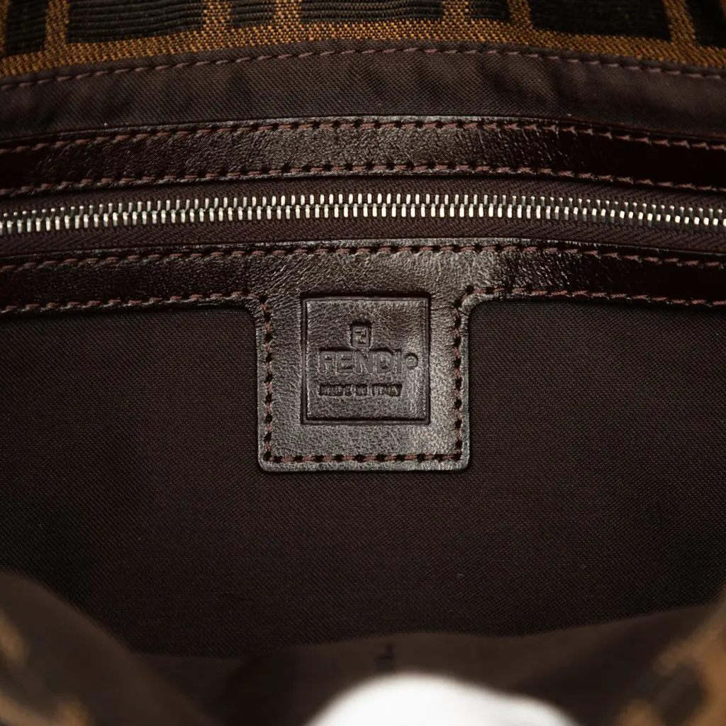 Fendi Zucca Canvas Baguette Brown Very good - Box View