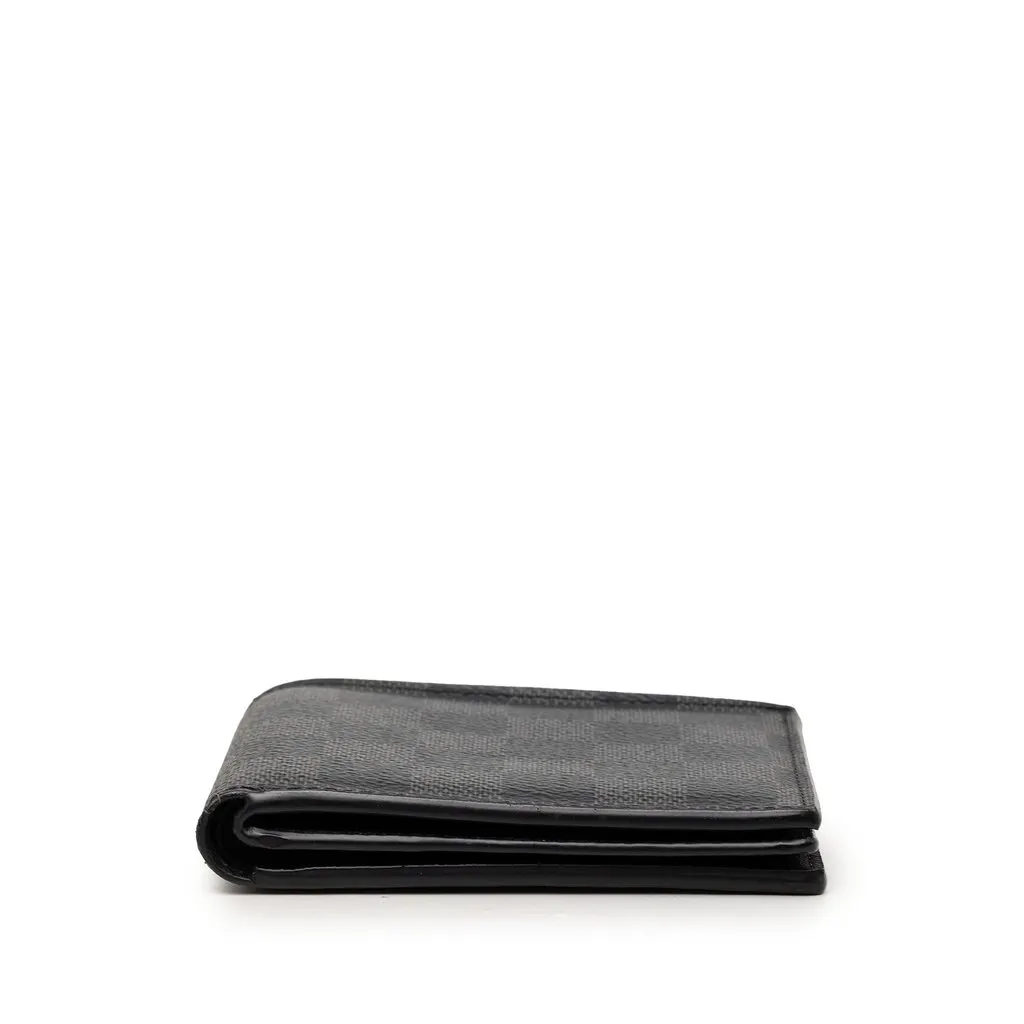 Louis Vuitton Damier Graphite Amerigo Wallet Black Very good - Inside View