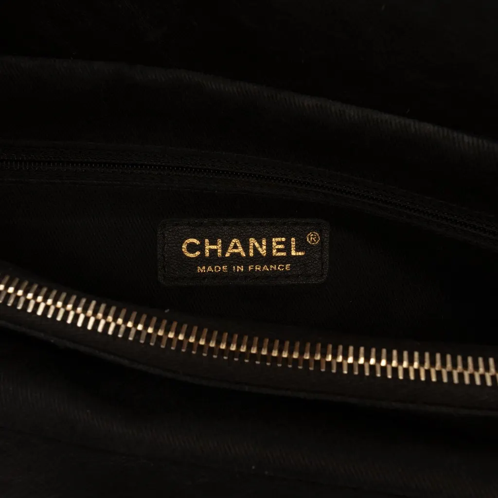 Chanel Quilted Aged Calfskin Reissue 2.55 Tote Black Leather Good - Box View
