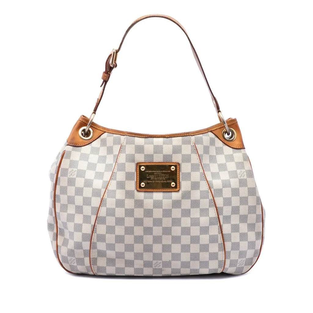 Louis Vuitton Damier Azur Galliera PM White Very good - Front View
