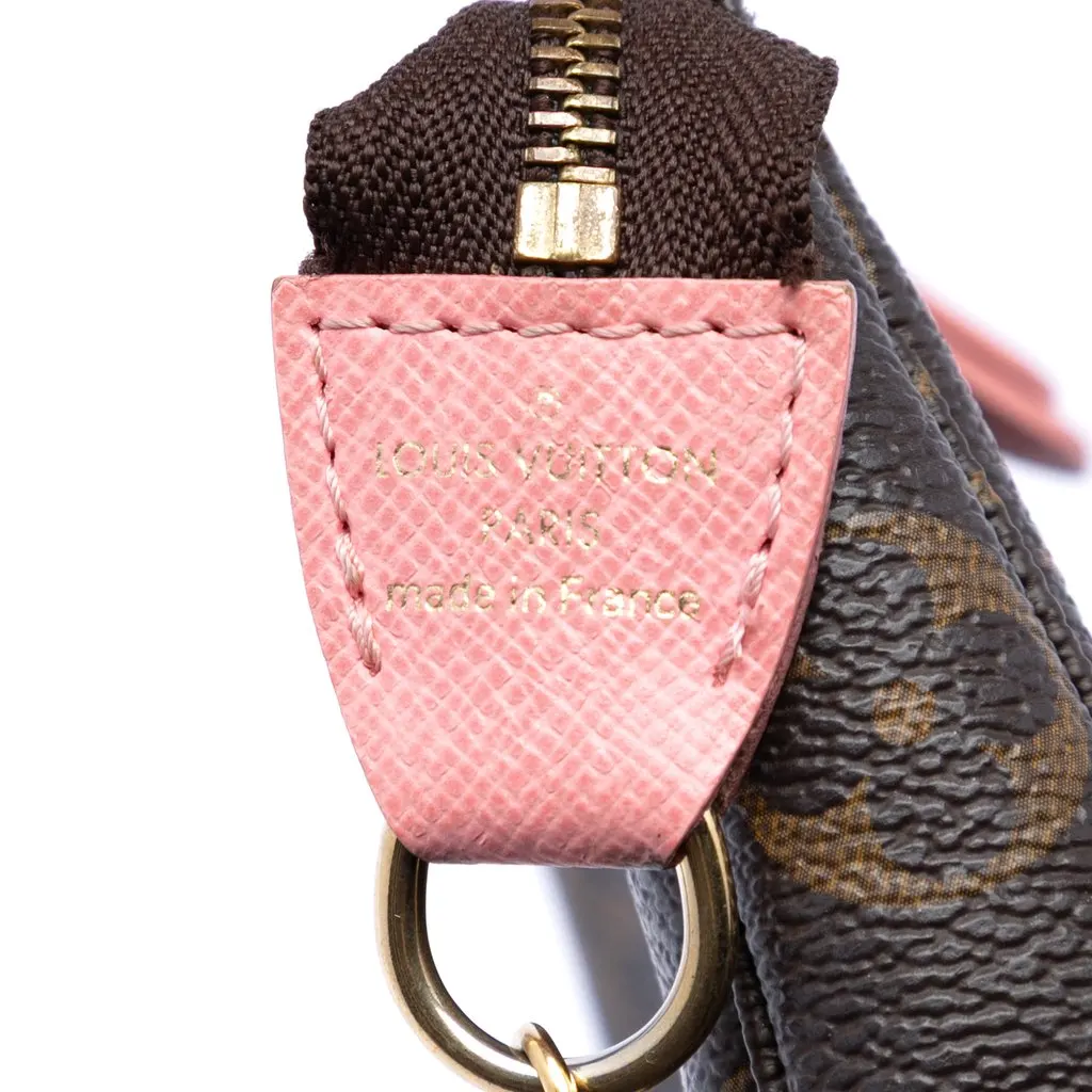 Louis Vuitton Monogram Illustre Mini Pochette Accessories Brown Very good - Box View