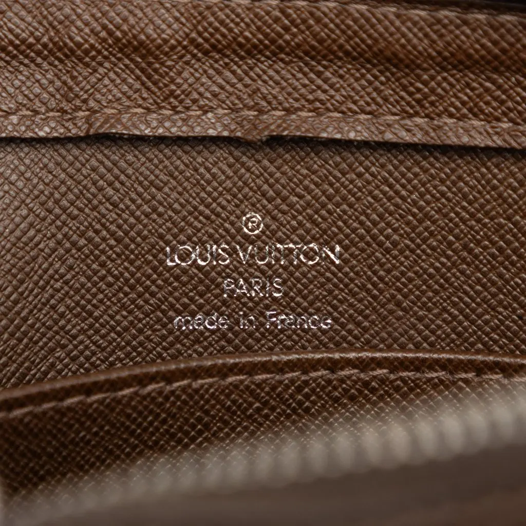 Louis Vuitton Taiga Pochette Baikal Brown Leather Very good - Box View