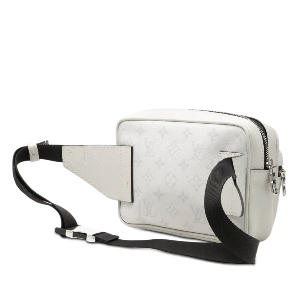 Louis Vuitton Monogram Taigarama Outdoor Bumbag White Very good - Back View