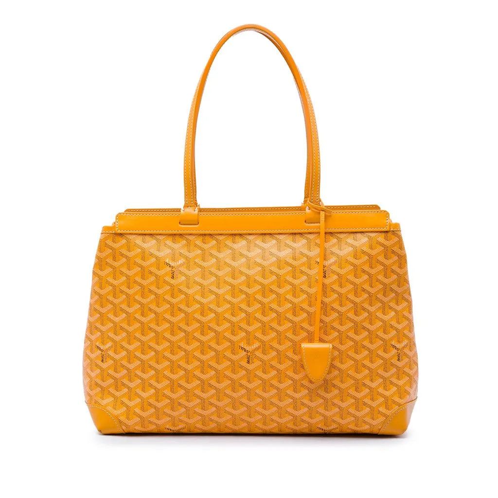 Goyard Goyardine Bellechasse PM Yellow Good - Front View