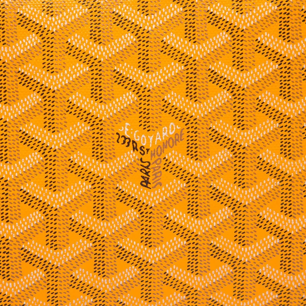 Goyard Goyardine Bellechasse PM Yellow Good - Model View