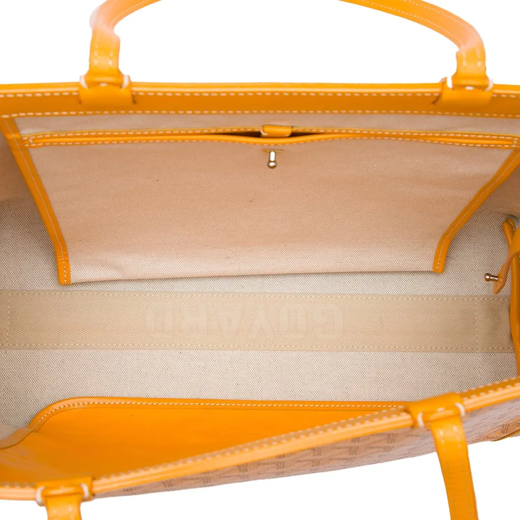 Goyard Goyardine Bellechasse PM Yellow Good - Box View