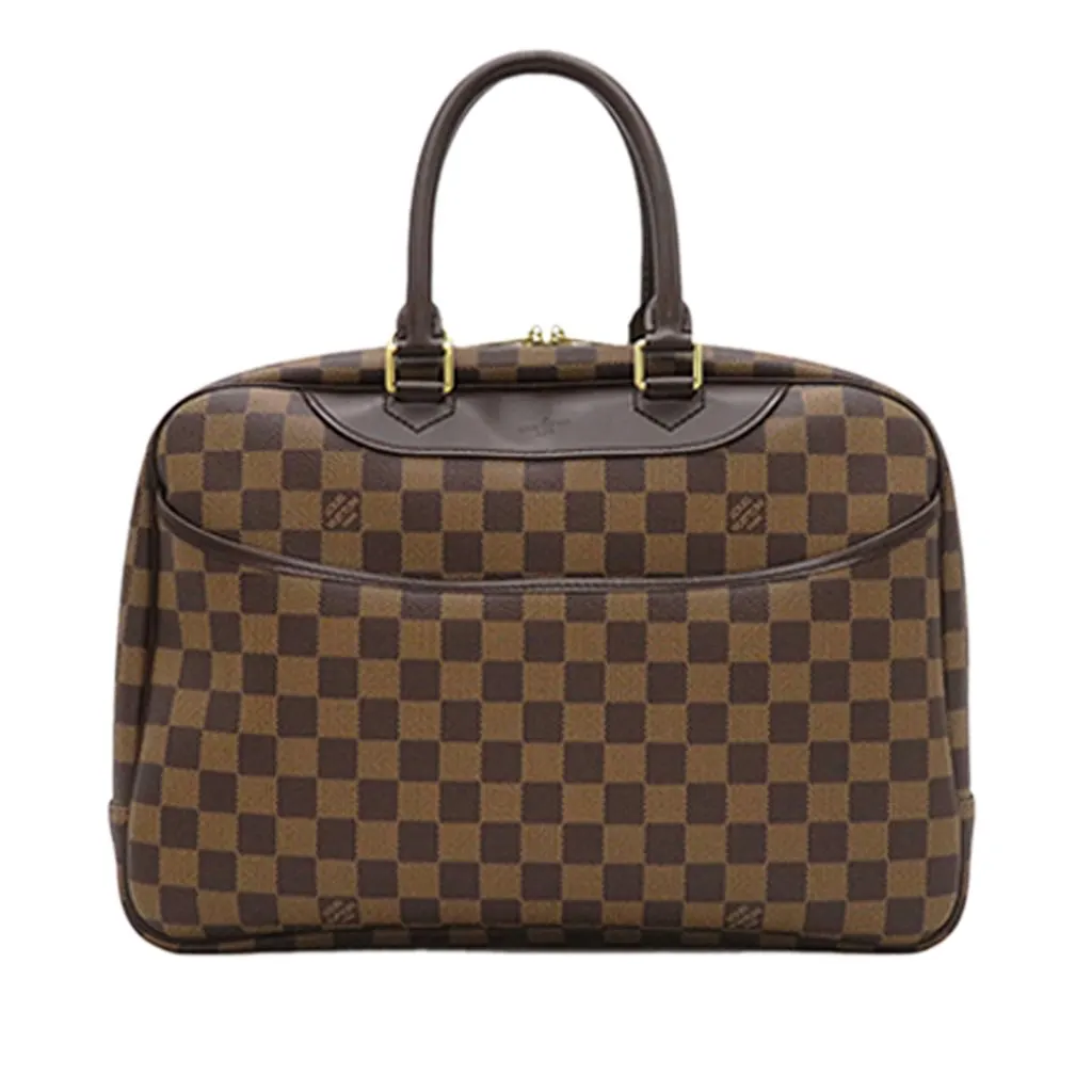 Louis Vuitton Damier Ebene Deauville Brown Very good - Front View