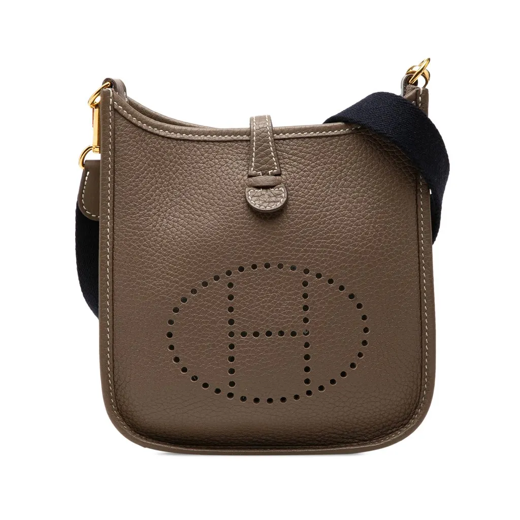 Hermès Clemence Evelyne I 16 Amazone Brown Leather Very good - Front View