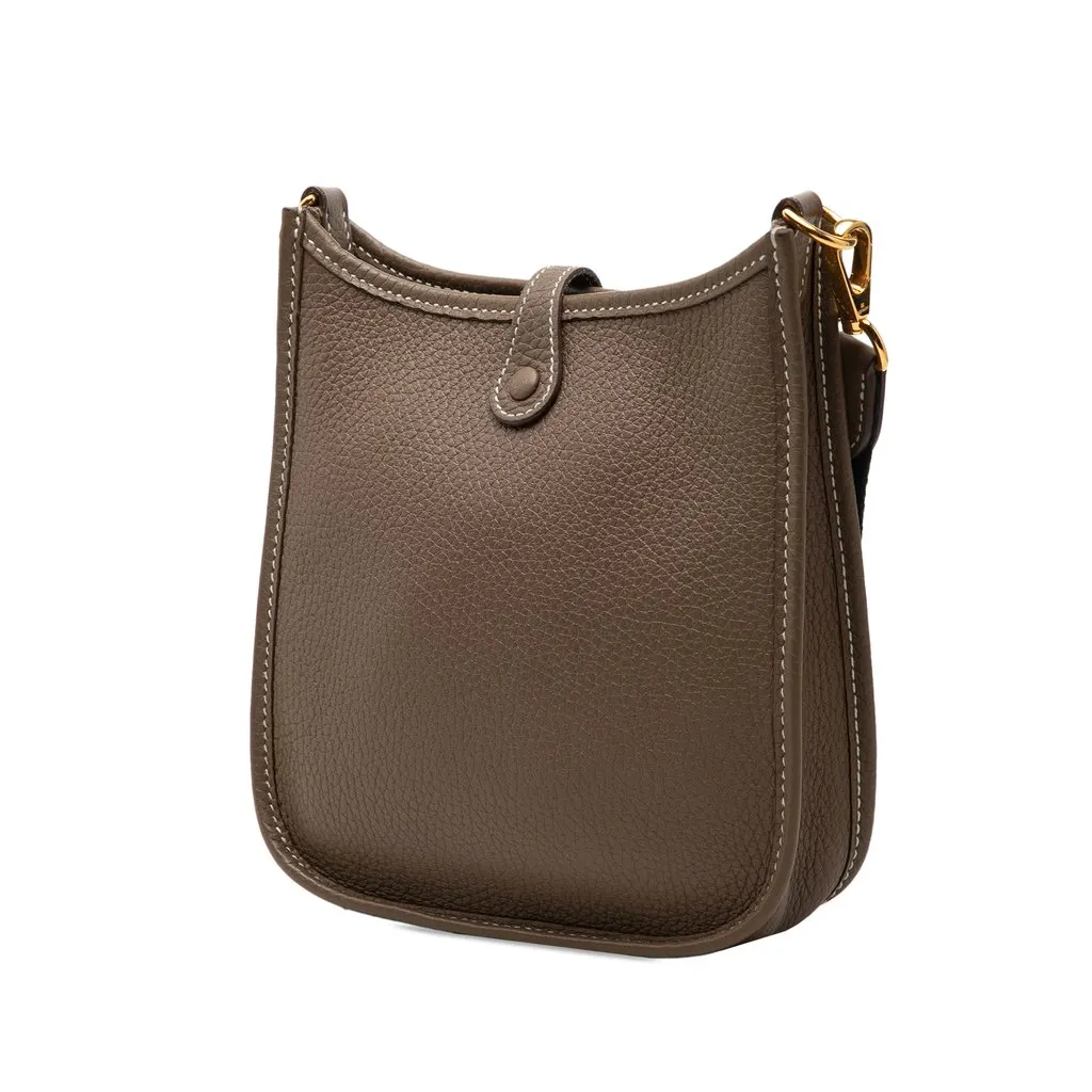 Hermès Clemence Evelyne I 16 Amazone Brown Leather Very good - Back View