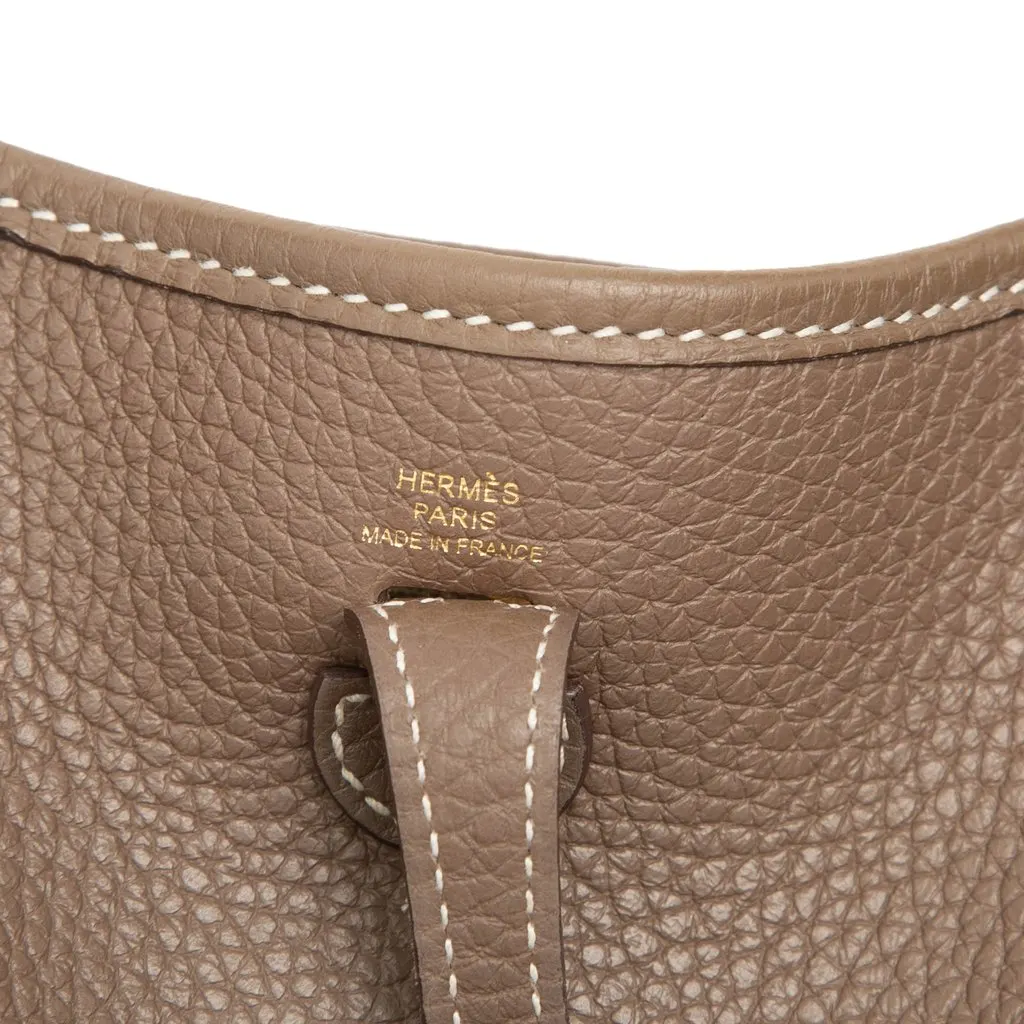 Hermès Clemence Evelyne I 16 Amazone Brown Leather Very good - Box View