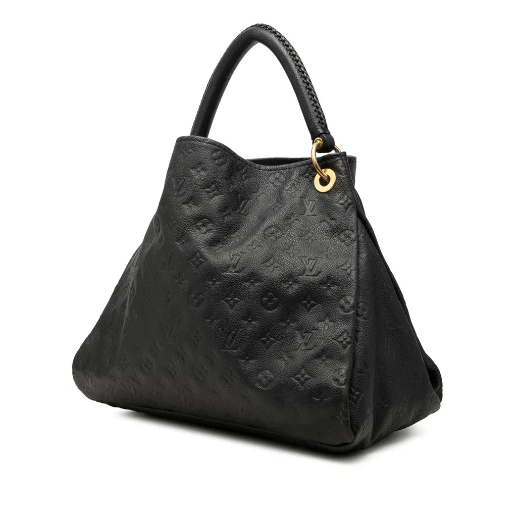 Louis Vuitton Monogram Empreinte Artsy MM Blue Leather Very good - Back View