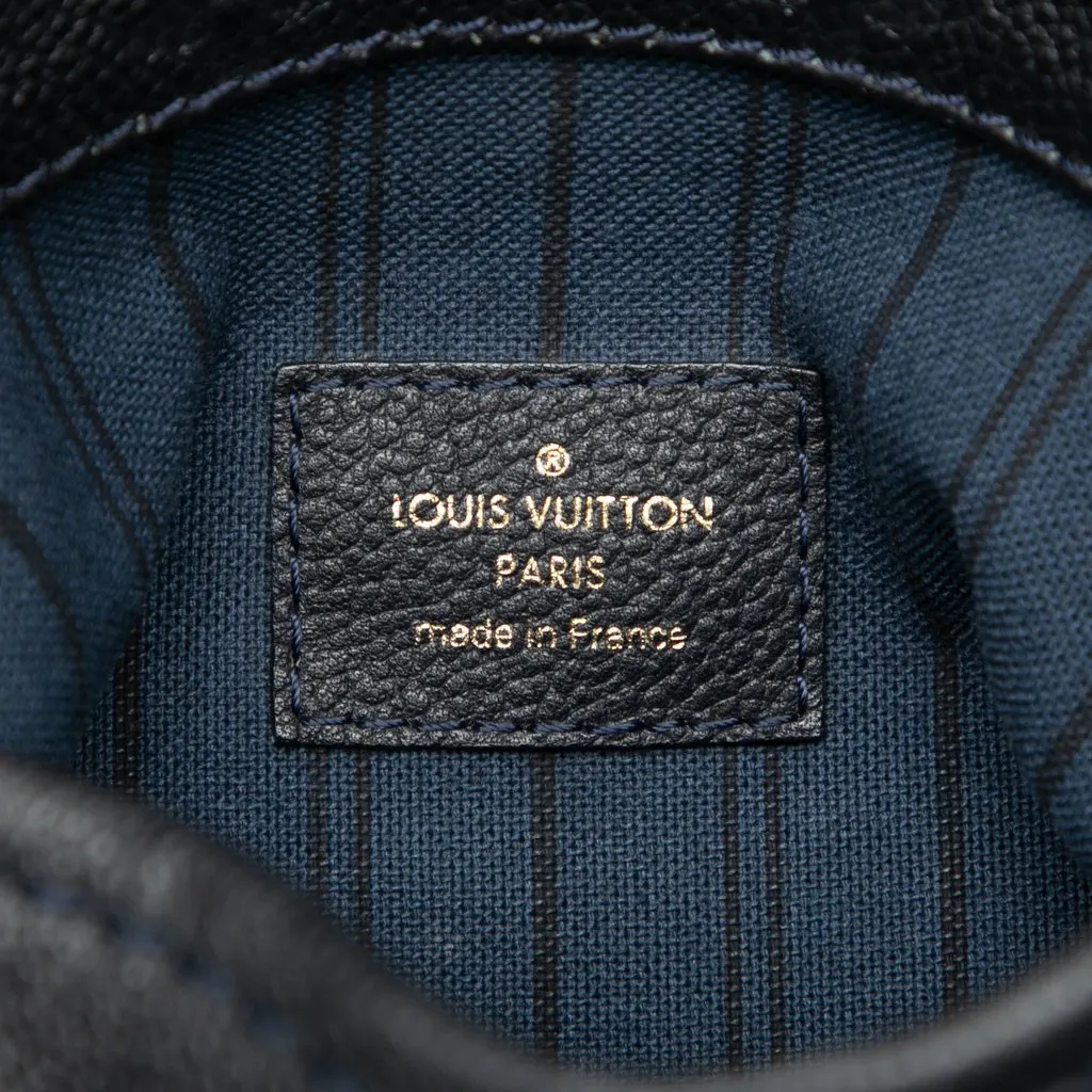 Louis Vuitton Monogram Empreinte Artsy MM Blue Leather Very good - Box View
