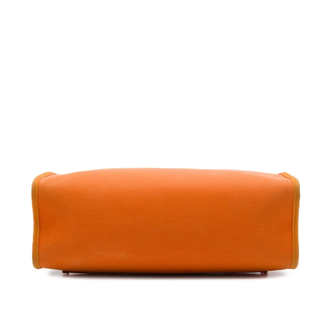Hermès Toile Herbag Zip 31 Orange Canvas Very good - Inside View