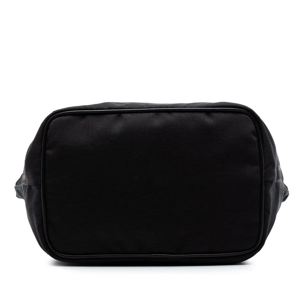 Fendi Nylon Tote Brown Polyamide Very good - Inside View