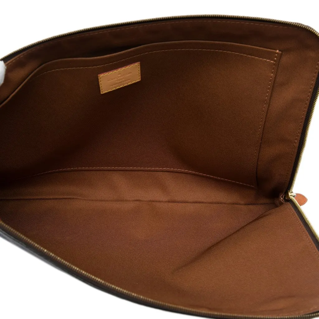 Louis Vuitton Monogram Etui Voyage GM Brown Canvas Very good - Model View