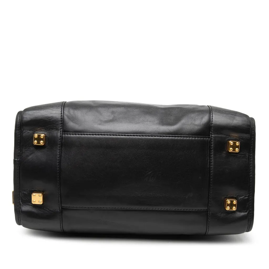 LOEWE Leather Amazona 32 Black Leather Very good - Inside View