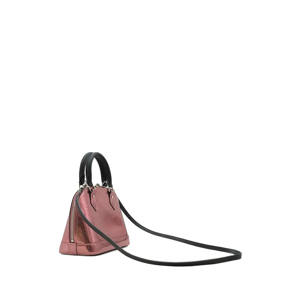 Louis Vuitton Monogram Vernis Alma BB Pink Leather Very good - Back View