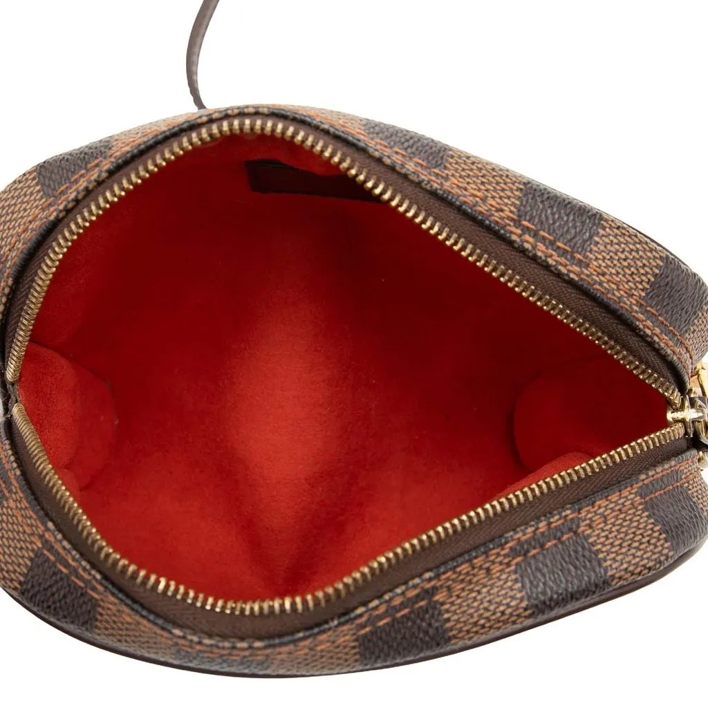 Louis Vuitton Damier Ebene Ipanema Pochette Brown Very good - Model View