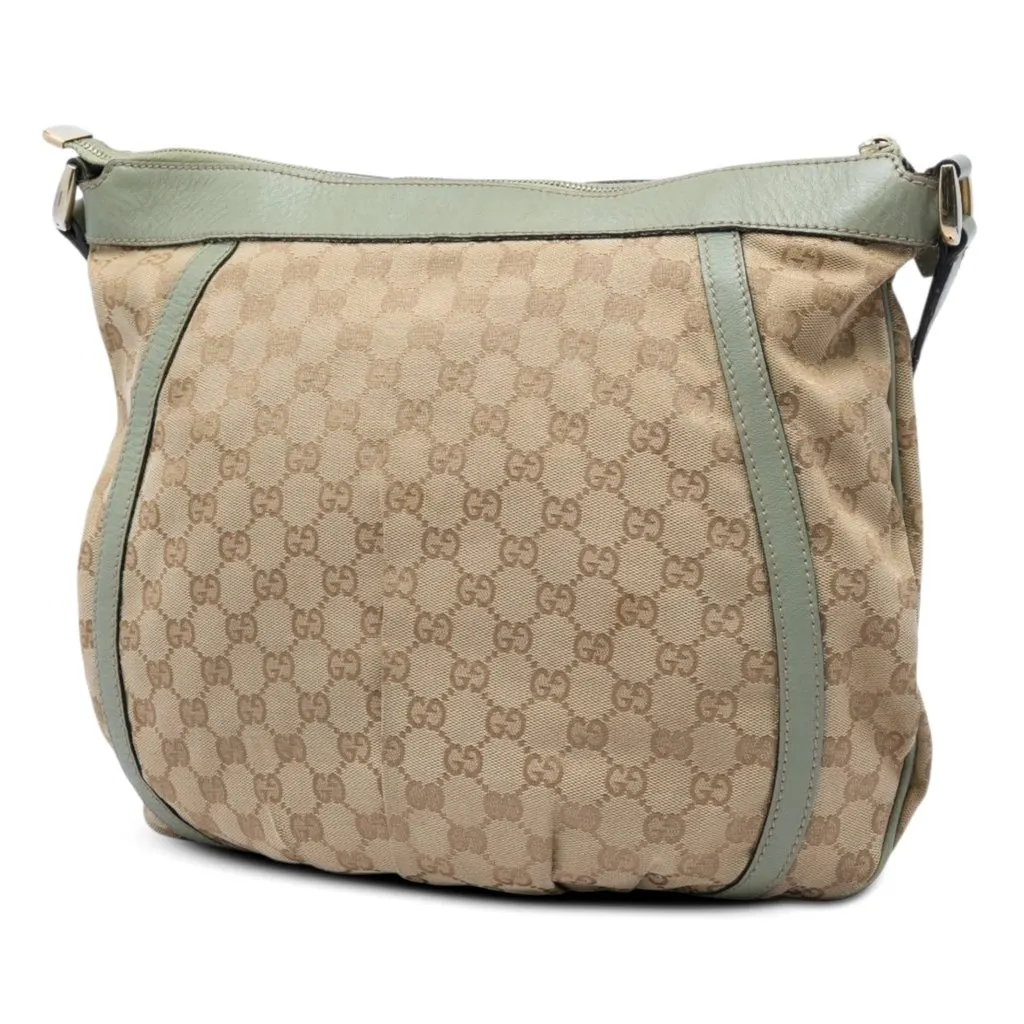 Gucci GG Canvas Abbey D Ring Crossbody Beige Very good - Back View