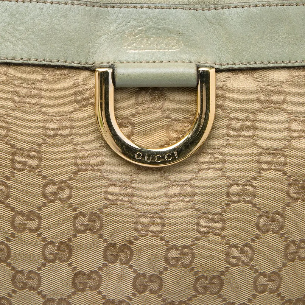 Gucci GG Canvas Abbey D Ring Crossbody Beige Very good - Box View