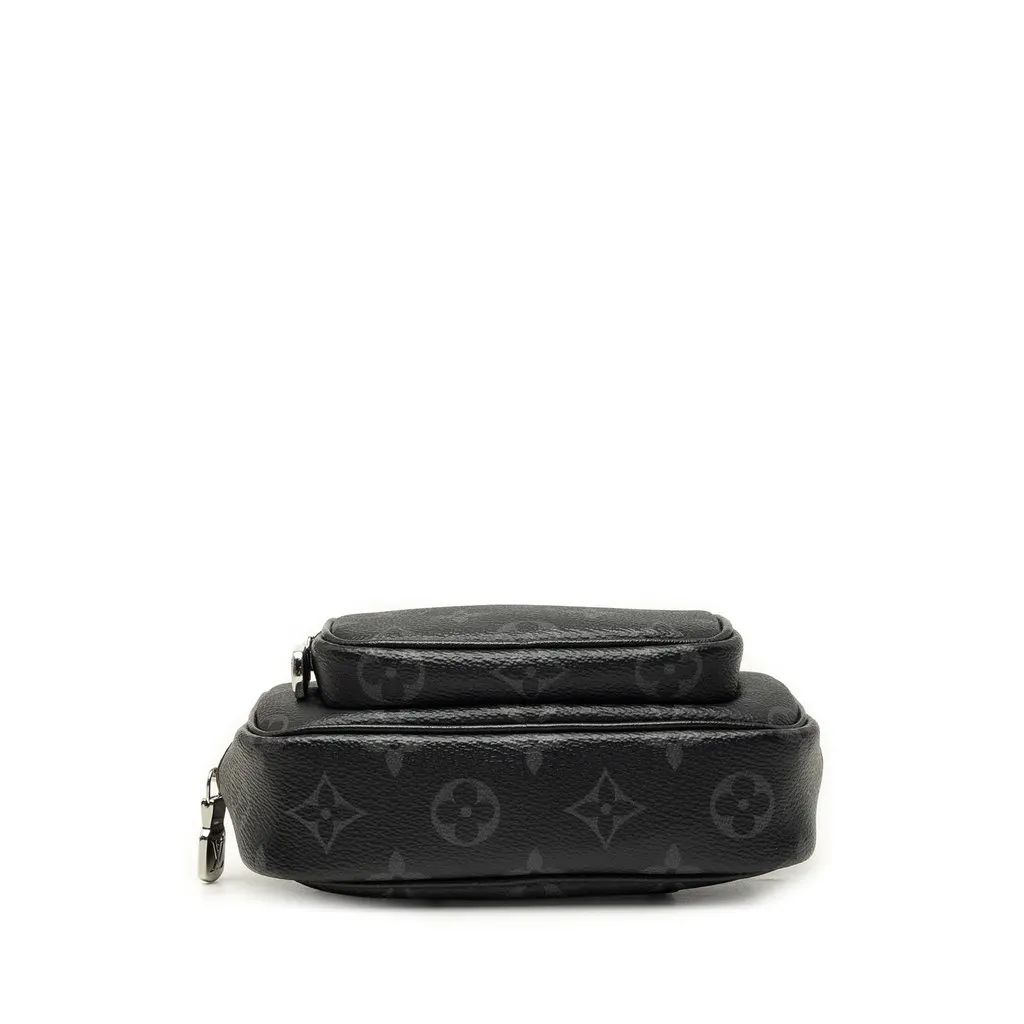 Louis Vuitton Monogram Eclipse Taigarama Outdoor Pouch Black Very good - Inside View