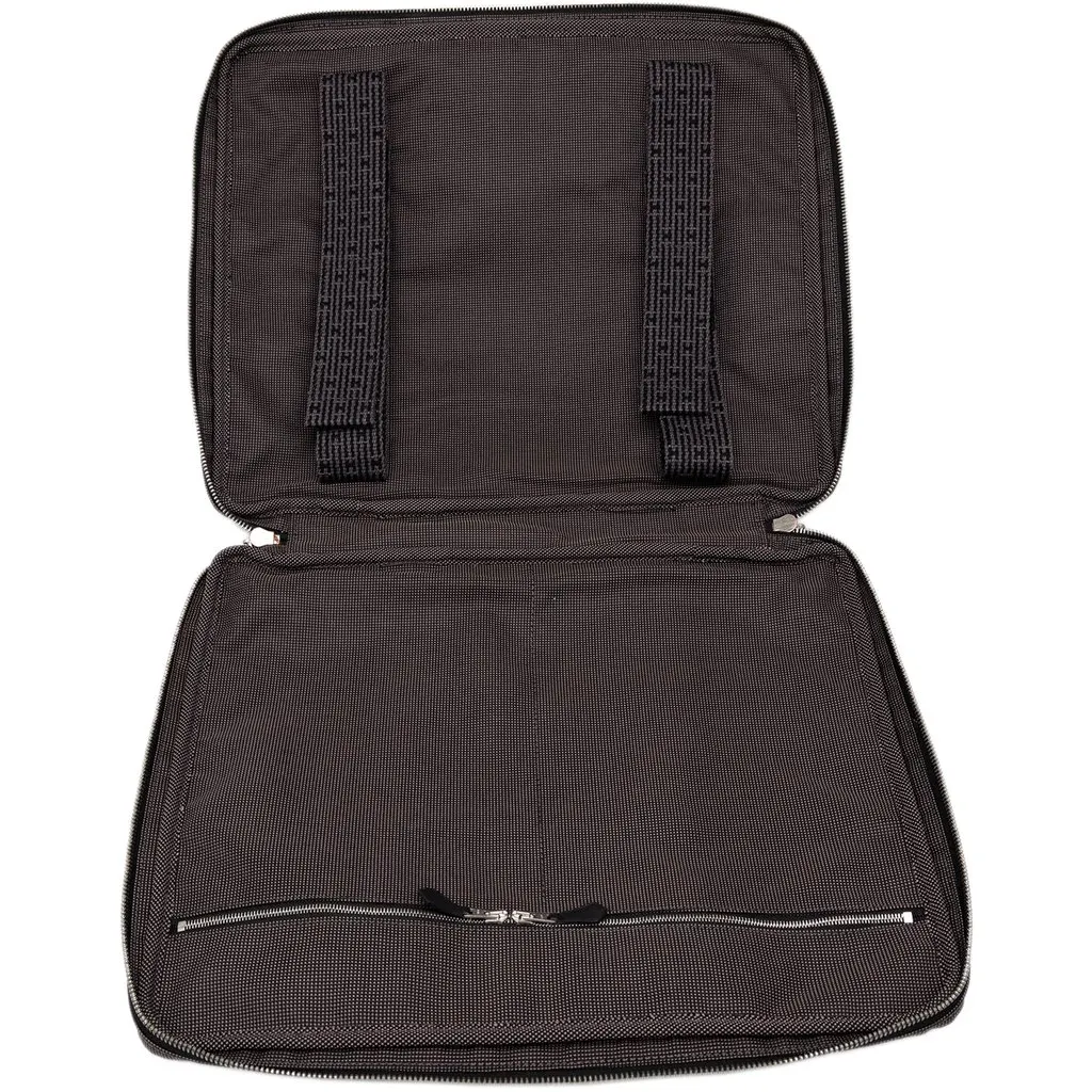 Hermès Canvas Herline Porte Documents Brown Canvas Very good - Model View
