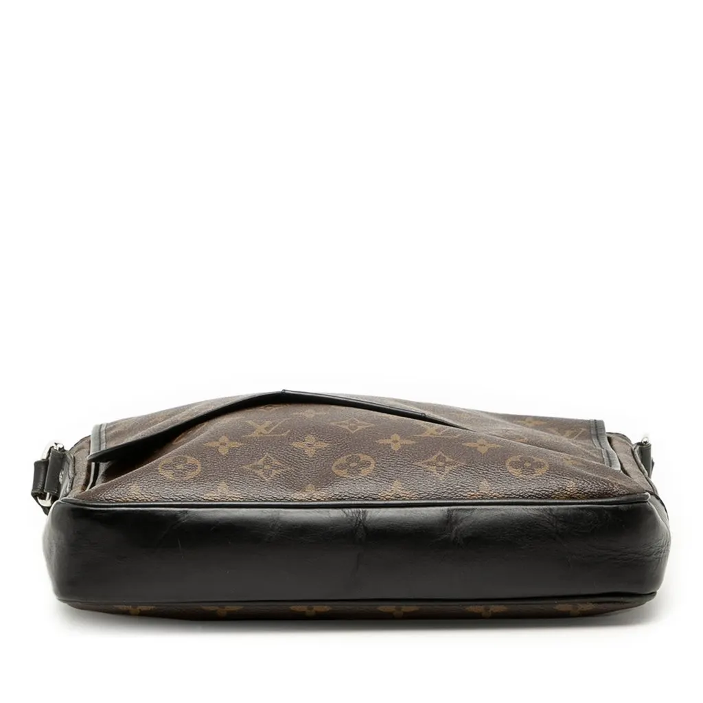 Louis Vuitton Monogram Macassar Bass MM Brown Canvas Very good - Inside View
