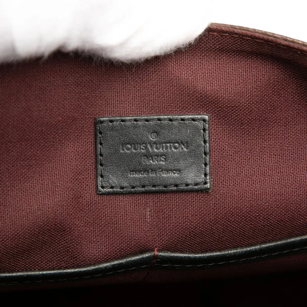 Louis Vuitton Monogram Macassar Bass MM Brown Canvas Very good - Box View