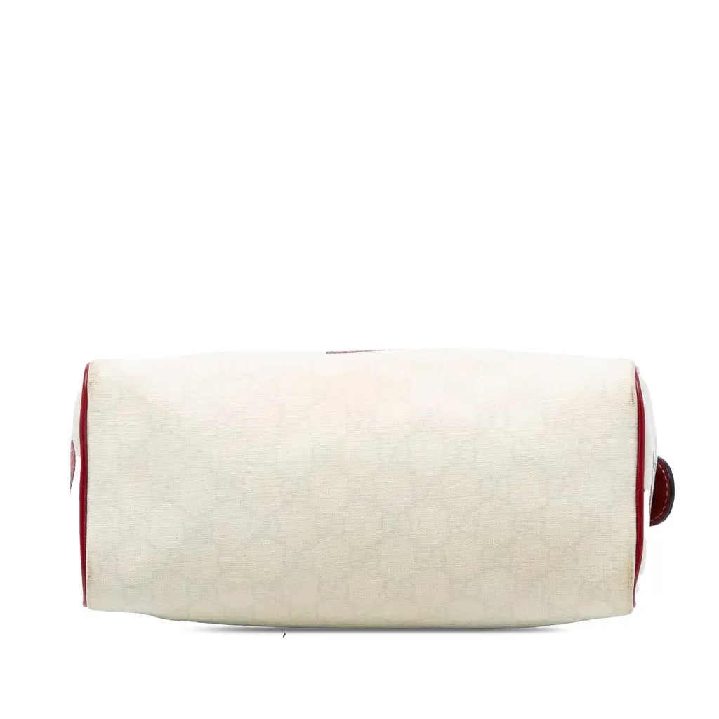 Gucci Small GG Supreme Joy Tattoo Heart Boston Bag White Very good - Inside View