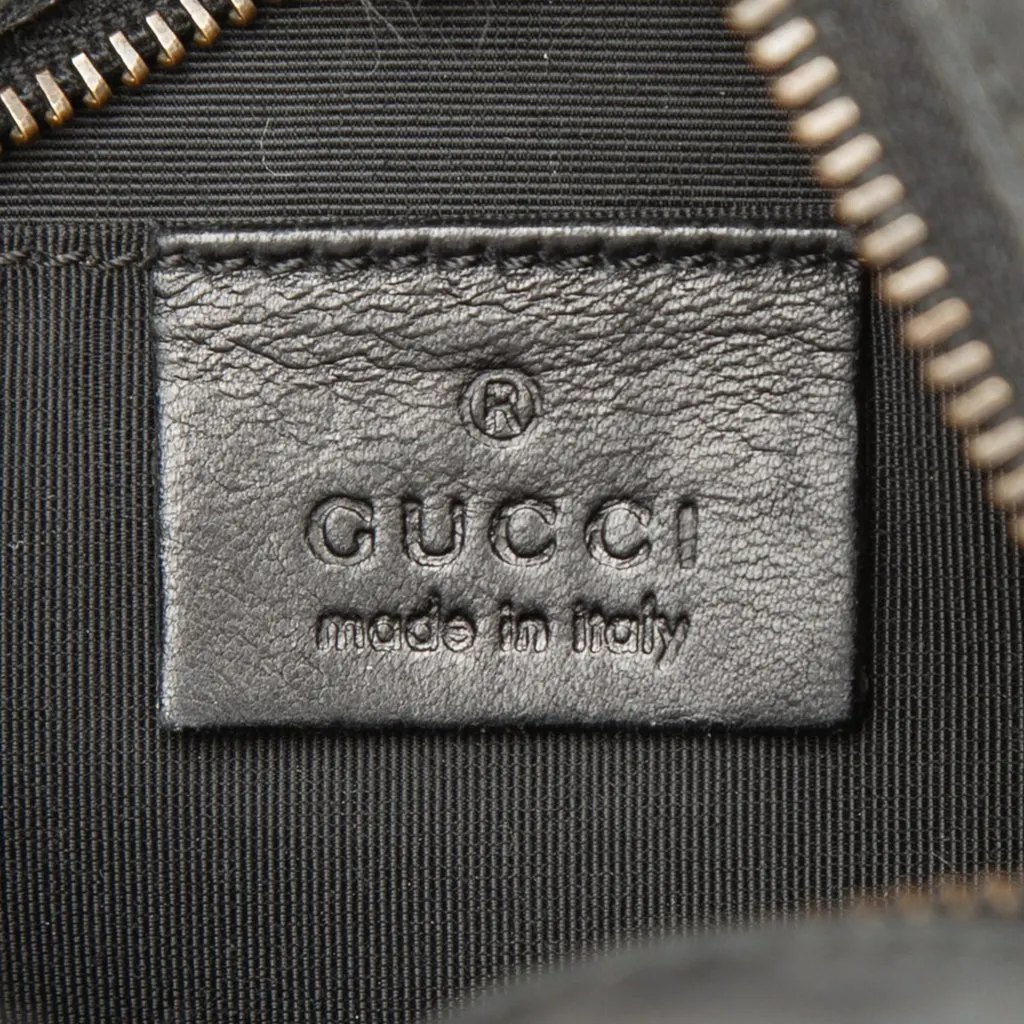 Gucci GG Canvas Round Crossbody Black Very good - Box View