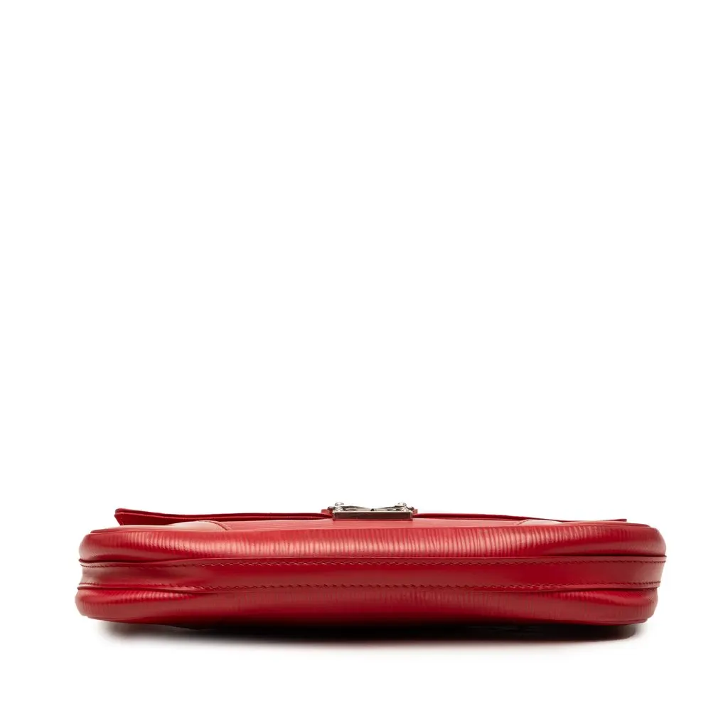 Louis Vuitton Epi Pochette Segur Red Leather Very good - Inside View