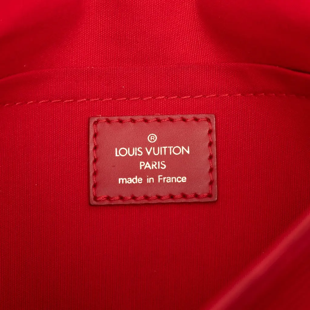 Louis Vuitton Epi Pochette Segur Red Leather Very good - Box View