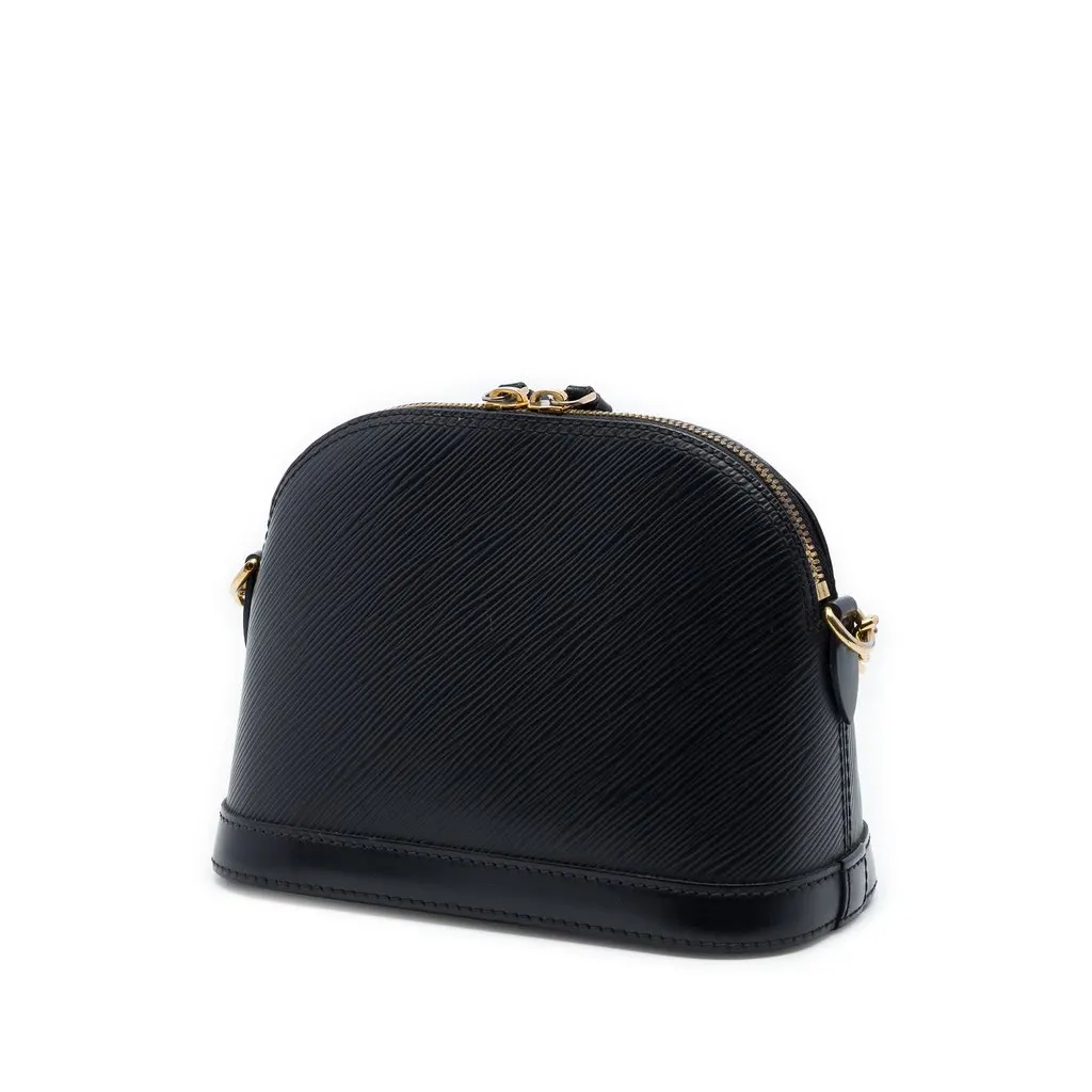 Louis Vuitton Epi Mini Alma Black Leather Very good - Back View